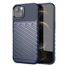 For iPhone 13 mini Thunderbolt Shockproof TPU Soft Case (Blue) - 1