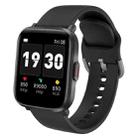 CS201C 1.3 inch IPS Color Screen 5ATM Waterproof Sport Smart Watch, Support Sleep Monitoring / Heart Rate Monitoring / Sport Mode / Call Reminder(Black) - 1