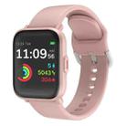 CS201C 1.3 inch IPS Color Screen 5ATM Waterproof Sport Smart Watch, Support Sleep Monitoring / Heart Rate Monitoring / Sport Mode / Call Reminder(Pink) - 1