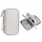 SM05 Double-layer Digital Accessory Storage Bag with Lanyard(Gray) - 1