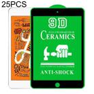 25 PCS 9D Full Screen Full Glue Ceramic Film For iPad mini 2019 / 4 - 1