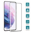For Samsung Galaxy S21+ 5G Full Glue 9H HD 3D Curved Edge Tempered Glass Film(Black) - 3