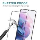 For Samsung Galaxy S21+ 5G Full Glue 9H HD 3D Curved Edge Tempered Glass Film(Black) - 4