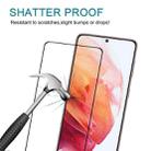 For Samsung Galaxy S21 5G 25pcs Full Glue 9H HD 3D Curved Edge Tempered Glass Film(Black) - 4