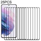 For Samsung Galaxy S21+ 5G 25pcs Full Glue 9H HD 3D Curved Edge Tempered Glass Film(Black) - 1