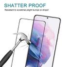 For Samsung Galaxy S21+ 5G 25pcs Full Glue 9H HD 3D Curved Edge Tempered Glass Film(Black) - 4