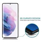 For Samsung Galaxy S21+ 5G 25pcs Full Glue 9H HD 3D Curved Edge Tempered Glass Film(Black) - 5