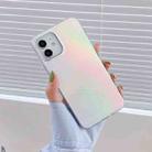 For iPhone 12 mini IMD Laser Pattern TPU Protective Case - 1