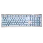 HXSJ P9 104 Keys PBT Color Mechanical Keyboard Keycaps(Light Blue) - 1