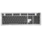 HXSJ P9 104 Keys PBT Color Mechanical Keyboard Keycaps(Grey) - 1