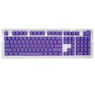 HXSJ P9 104 Keys PBT Color Mechanical Keyboard Keycaps(Purple) - 1