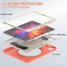 Shockproof TPU + PC Protective Case with 360 Degree Rotation Foldable Handle Grip Holder & Pen Slot For iPad Pro 12.9 2020 / 2018(Living Coral) - 4