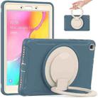 Shockproof TPU + PC Protective Case with 360 Degree Rotation Foldable Handle Grip Holder & Pen Slot For Samsung Galaxy Tab A 8.0 2019 T290(Cornflower Blue) - 1