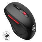 HXSJ T67 2.4G Simple Style Wireless Mouse(Black) - 1