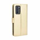 For OPPO Reno6 Pro 5G Crazy Horse Texture Horizontal Flip Leather Case with Holder & Card Slots & Lanyard(Gold) - 3