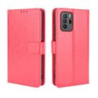 For Xiaomi Redmi Note 10 Pro 5G/Poco X3 GT Crazy Horse Texture Horizontal Flip Leather Case with Holder & Card Slots & Lanyard(Red) - 1