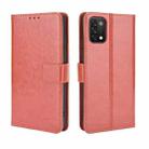 For Umidigi A11 Crazy Horse Texture Horizontal Flip Leather Case with Holder & Card Slots & Lanyard(Brown) - 1