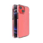 For iPhone 13 mini TPU Double-color Shockproof Protective Case (Pink) - 1