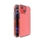 For iPhone 13 mini TPU Double-color Shockproof Protective Case (Orange) - 1