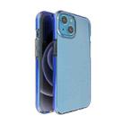 For iPhone 13 TPU Double-color Shockproof Protective Case(Dream Blue) - 1