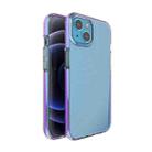 For iPhone 13 TPU Double-color Shockproof Protective Case(Purple) - 1