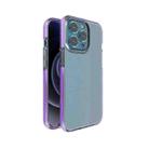 For iPhone 13 Pro TPU Double-color Shockproof Protective Case (Purple) - 1