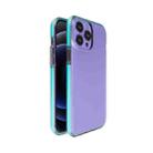 For iPhone 13 Pro Max TPU Double-color Shockproof Protective Case (Sky Blue) - 1