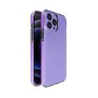 For iPhone 13 Pro Max TPU Double-color Shockproof Protective Case (Purple) - 1