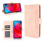 For Motorola Moto G Stylus 5G 2021 Skin Feel Calf Pattern Horizontal Flip Leather Case with Holder & Card Slots & Photo Frame(Pink) - 1