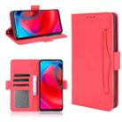 For Motorola Moto G Stylus 5G 2021 Skin Feel Calf Pattern Horizontal Flip Leather Case with Holder & Card Slots & Photo Frame(Red) - 1