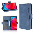 For Motorola Moto G Stylus 5G 2021 Skin Feel Calf Pattern Horizontal Flip Leather Case with Holder & Card Slots & Photo Frame(Blue) - 1