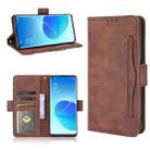 For OPPO Reno6 Pro 5G Skin Feel Calf Pattern Horizontal Flip Leather Case with Holder & Card Slots & Photo Frame(Brown) - 1