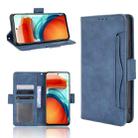 For Xiaomi Redmi Note 10 Pro 5G / Poco X3 GT Skin Feel Calf Pattern Horizontal Flip Leather Case with Holder & Card Slots & Photo Frame(Blue) - 1