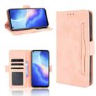 For Blackview A90 Skin Feel Calf Pattern Horizontal Flip Leather Case with Holder & Card Slots & Photo Frame(Pink) - 1