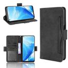 For OnePlus Nord N200 5G Skin Feel Calf Pattern Horizontal Flip Leather Case with Holder & Card Slots & Photo Frame(Black) - 1