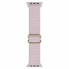 Japanese Word Buckle Silicone Watch Band For Apple Watch Ultra 49mm / Series 8&7 45mm / SE 2&6&SE&5&4 44mm / 3&2&1 42mm(Lavender Purple) - 1