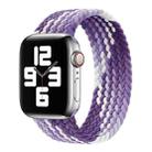 Single Loop Weaving Nylon Watch Band, Size: XS 128mm For Apple Watch Series 8&7 41mm / SE 2&6&SE&5&4 40mm / 3&2&1 38mm(Grape Purple) - 1