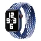 Single Loop Weaving Nylon Watch Band, Size: S 135mm For Apple Watch Series 8&7 41mm / SE 2&6&SE&5&4 40mm / 3&2&1 38mm(Blueberry) - 1