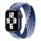 Single Loop Weaving Nylon Watch Band, Size: M 145mm For Apple Watch Series 9&8&7 41mm / SE 3&SE 2&6&SE&5&4 40mm / 3&2&1 38mm(Blueberry) - 1