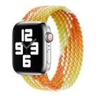 Single Loop Weaving Nylon Watch Band, Size: M 145mm For Apple Watch Series 8&7 41mm / SE 2&6&SE&5&4 40mm / 3&2&1 38mm(Fragrant Orange) - 1