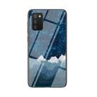 For Samsung Galaxy A02s EU Version Starry Sky Painted Tempered Glass TPU Shockproof Protective Case(Star Chess Rob) - 1