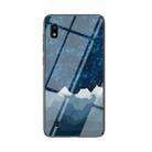 For Samsung Galaxy A10 Starry Sky Painted Tempered Glass TPU Shockproof Protective Case(Star Chess Rob) - 1