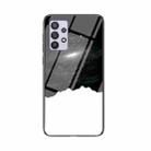 For Samsung Galaxy A32 Starry Sky Painted Tempered Glass TPU Shockproof Protective Case(Cosmic Starry Sky) - 1