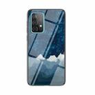For Samsung Galaxy A52 5G / 4G Starry Sky Painted Tempered Glass TPU Shockproof Protective Case(Star Chess Rob) - 1