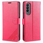 For Honor X20 SE AZNS Sheepskin Texture Horizontal Flip Leather Case with Holder & Card Slots & Wallet(Red) - 1