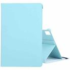 For Huawei MatePad Pro 12.6 2021 360 Degree Rotation Litchi Texture Horizontal Flip Leather Case with Holder(Sky Blue) - 1