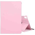 For Huawei MatePad Pro 12.6 2021 360 Degree Rotation Litchi Texture Horizontal Flip Leather Case with Holder(Pink) - 1