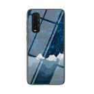 For OPPO Find X2 Starry Sky Painted Tempered Glass TPU Shockproof Protective Case(Star Chess Rob) - 1
