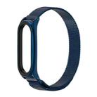 For Xiaomi Mi Band 6 / 5 / 4 / 3 Mijobs Milan Magnetic Plus Stainless Steel Watch Band(Blue) - 1