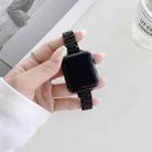 Seven-beads Steel Watch Band For Apple Watch Ultra 49mm&Watch Ultra 2 49mm / Series 9&8&7 45mm / SE 3&SE 2&6&SE&5&4 44mm / 3&2&1 42mm(Black) - 3